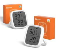 Mini capteur de température et d'humidité ZigBee, hygromètre-thermomètre d'intérieur, écran LCD, lot de 2