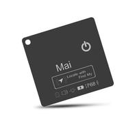 Mini carte de suivi portefeuille avec recharge sans fil et localisation GPS