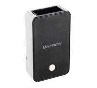 Mini chauffage électrique portable, chauffe-air portatif, ventilateur de bureau noir, idéal pour l'h ACCESSOIRES FABRICATION MAISON