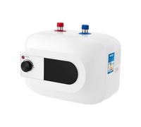 Mini Chauffe-Eau Électrique, Réservoir 6L, Compact 1500W Blanc | Idéal Sous Évier Cuisine Camping-Car, Acier Inoxydable 304/316L ABS, 32,5x23x23 cm, Isolation Polyuréthane, 30-65°C, IPX4