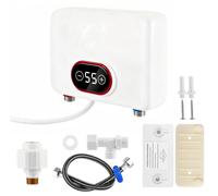 Mini-chauffe-eau instantané, 3500-5500 W, 220 V, chauffe-eau électrique avec protection IPX4