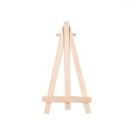Mini chevalet de bureau triangulaire pliable en bois, petit trépied, support de table de mariage, support de cartes (7 x 12,5 cm)