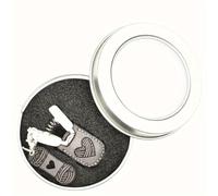 Mini cisaille à fil courbée et droite avec housse de protection, ciseaux compacts pour broderie, matelassage, tricot, gris foncé