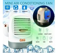 Mini climatiseur mobile - PLAIOIRE - Chat Chanceux - 5 en 1 (refroidissement, purification, UV) - 400 ml - USB rechargeable