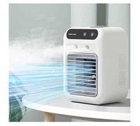 Mini Climatiseur Portable Rechargeable 25W, Ventilateur Refroidisseur Personnel avec Double Brumisation 2025 USB