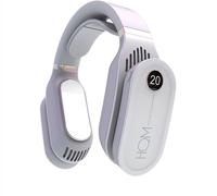 Mini-climatiseur portable, ventilateur, refroidisseur de nuque intelligent & chauffage, blanc