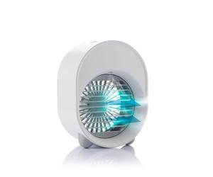 Mini Climatiseur Shop-Story Koolizer Humidificateur Ventilateur Portable Diffuseur d'Arômes avec LED Rafraîchisseur