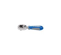 Mini cliquet réversible 1/4" porte-embouts magnétique - L 111 mm