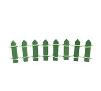 Mini clôture 10 pièces Pour Les Jardins,Les Pots De Fleurs | Mini clôture en bois, ornements de décoration for la maison, petite clôture(Green)