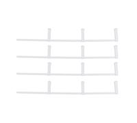 Mini Clôture à Piquets en ABS pour Jardin Féerique, Modèle Décoratif | Assemblage Modulaire, Surface Lisse et Finition Peignable, pour Maquettes Pédagogiques, Maisons de Poupée, Pots Succulents