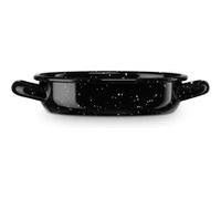 Mini Cocotte à Induction 14 cm, Casserole 0,4 L Acier Émaillé Tous Feux Briebe Levante Noir 6 G