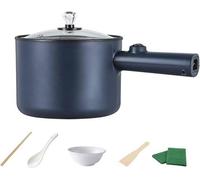 Mini-cocotte électrique avec couvercle - 1,8 litre - pour une cuisson rapide et à la vapeur