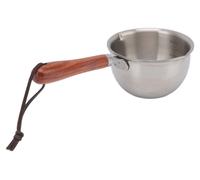 Mini-cocotte en acier inoxydable de 200 ml avec double bec verseur