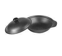 Mini cocotte en fonte noire anti-adhésive 20 cm