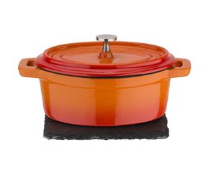 Mini Cocotte - GSW - 718356 - Fonte d'acier massive - Induction - Orange