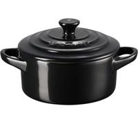 Mini cocotte LE CREUSET Ronde 10 cm noir