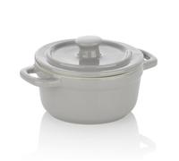 Kela – Mini cocotte Malin – 14 cm – Gris – Céramique