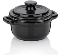 Mini cocotte Malin noir 10 cm - - Noir - Céramique