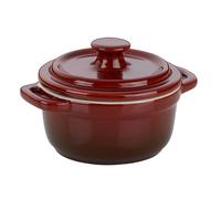 Kela Mini cocotte céramique Malin ronde 10 cm rouge
