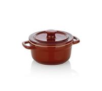 Mini cocotte Malin rouge 14 cm - - Rouge - Céramique