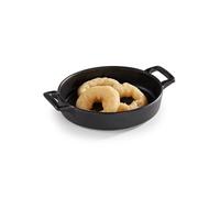 Mini Cocotte Ovale Mélamine Noire 18 x 13 cm
