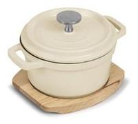 Mini Cocotte Ronde avec Couvercle Ø 10 cm Pujadas G