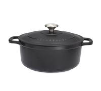 Mini cocotte sublime fonte rond 0,6 L 12 cm noir Chasseur