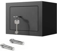 Mini coffre-fort pour la maison - verrouillable avec clé - métal robuste - stockage sûr de l'argent comptant