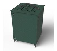 Mini-composteur de jardin 35l allure vert foncé