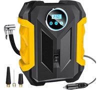 Mini-compresseur 12V - Pompe à pneu électrique avec manomètre