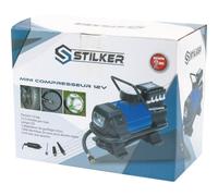 Mini compresseur compact 12V-15A-120W-3,5 bar + 3 adaptateurs STILKER 11250