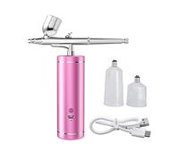 Mini compresseur d'air pour maquillage, loisirs créatifs, décoration de gâteaux, rose, 135 x 42 x 42 mm