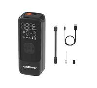 Mini compresseur portable pour voiture et vélo 150 PSI 3 en 1 Compresseur, PowerBank et torche