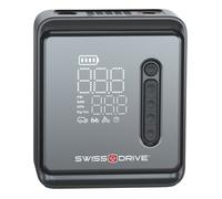 Mini Compresseur Portable - SWISS DRIVE - 150 PSI - Recharge USB - Arrêt Auto - Écran Digital