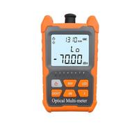 Mini compteur de puissance optique-70 + 6 DBm SC FC ST, testeur OPM de Fiber portable avec écran LCD et lumière LED Facile à lire(OPM and RJ45)