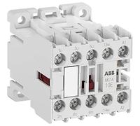 Mini contacteur MC1A310ATY, 3 contacts principaux NO et 1 contact auxiliaire, 500 V 50 Hz/600 V 60 Hz, blanc, 5,6 x 4,5 x 4,8 cm (référence : 1SAL102616R9901)