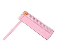 Mini Coupeur A4, Rose, Avec Sécurité, Pour La Découpe Standard De Papier, De Photos Ou D'étiquettes