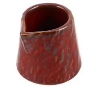 Mini Crémier à Café en Céramique Rouge 40ml avec Bec Verseur | Petit Déjeuner et Réunions à Maison, Design Élégant, Résiste aux Taches, Facile à Nettoyer