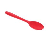 Mini Cuillère Cuisine en Silicone Rouge pour Riz et Marmites | Format Léger à Nettoyer, Surface Lisse sans Bavures, Résistante à L’usure, Protège les Ustensiles Pendant la Préparation