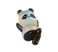 mini cute panda Resin Sculpture Exquisite Hand Painted Panda Statues | Tiny Panda Figurines Exquisite Hand-painted Resin Pandas Animals Figures for Fairy Garden Landscape Flower Pots