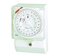 Mini D 12 V C.C. INTERRUPTOR HORARIO ANALOGICO Sin RESERVA ESFERA 24 H 16(4) A