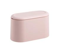 Mini Desk Trash Can, Push-to-Open Lid, Compact Household Garbage Bin 360g | Household Waste Bin for Dwellers Renters Students Home Office Bathroom Dorm Bedroom Living Room Study Kitchen