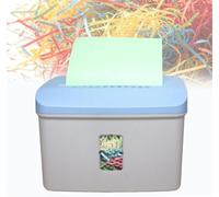 Mini destructeur de Papier électrique de Bureau à Lames Zigzag, Brosse réglable Papier 25 g et 75 g, Remplissage de boîte en Raphia Loisirs créatifs