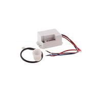 Zenitech - Mini détecteur de mouvement encastrable - portée 6m - Blanc - Elexity Blanc G
