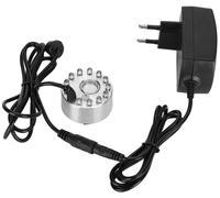 Mini diffuseur de brume, ornement de fontaine à eau avec 12 LED, créant de la brume et du brouillard