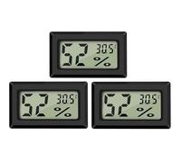 Mini Digital LCD Thermomètre Hygromètre Température Humidité Portable Thermo Indicateur pour Bureau Cuisine Humidors 3 pc