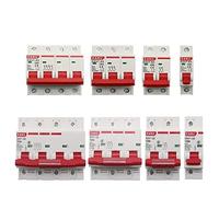 Mini disjoncteur DZ47 400 V 1-4 pôles 3-125 A type C, protection contre les courts-circuits et surcharges, montage sur rail DIN 35 mm, capacité de coupure 6 kA(25A,2P)