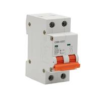 Mini disjoncteur solaire 2P DC 500V MCB, fusible à courant continu, système PV, énergie, protecteur 1/3/6/10/16/20/25/32/40/50/63A(25 V)