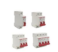 Mini disjoncteur solaire DC 1000V 1P 2P 3P 4P, interrupteur de Protection contre les surcharges 6A 10A 16A 20A 25A 32A 40A 50A 63A photovoltaïque MCB PV(50A,DC 3P)
