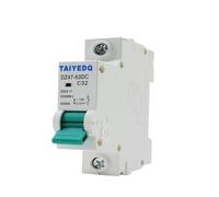 Mini disjoncteur solaire DC 250V 1P, interrupteur de Protection contre les surcharges MCB 10-63A for système photovoltaïque PV